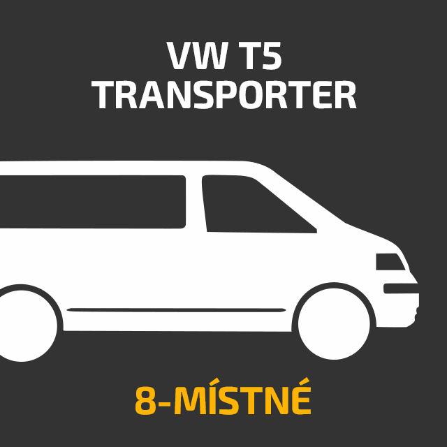 VW T5 TRANSPORTER (8-místné taxi)